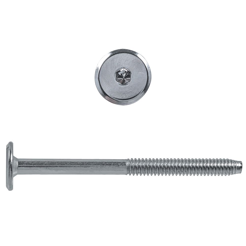 Paulin 1/420 x 31/4inch Hex Drive Connector Bolt Nickel Plated The