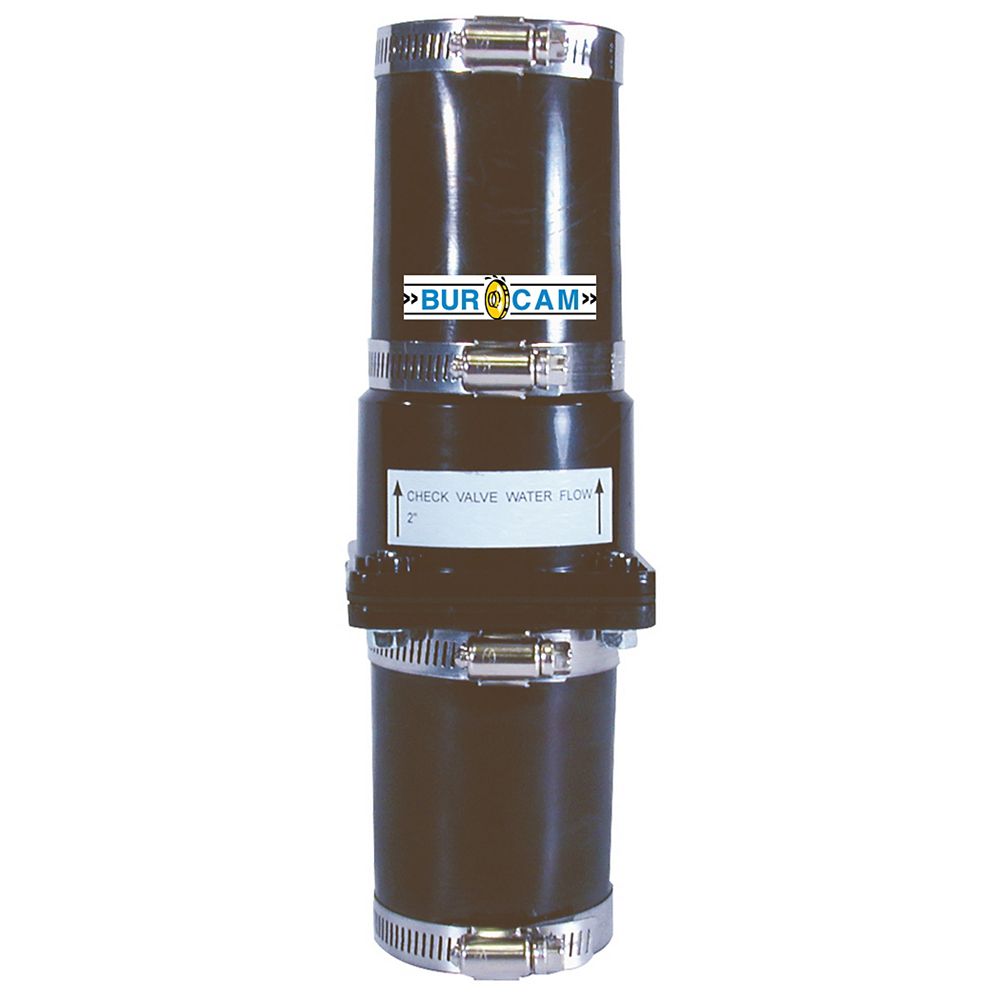 BurCam 2 Inch Sewage Check Valve The Home Depot Canada