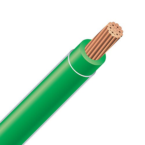 Southwire 14/19 T90 SIMpull  Electrical Wire - Green (Cut By The Metre)