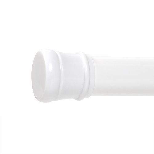 40-inch Tension Shower Curtain Rod in White