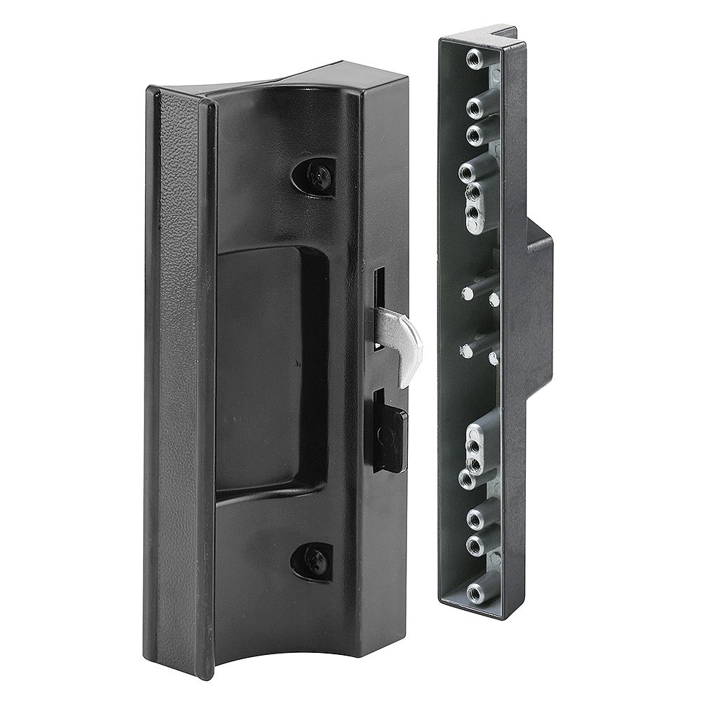 PrimeLine Sliding Door Handle, 415/16 in. Hole Centers, Black The Home Depot Canada