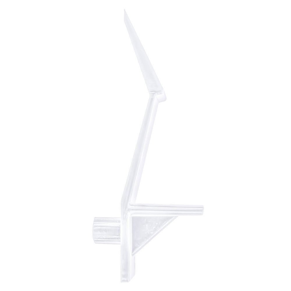 Paulin 3/4 5 mm Plastic Shelf Support White The Home Depot Canada