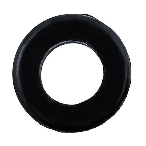 1/2-inch OD x 3/8-inch ID Rubber Grommets Black, 1pc