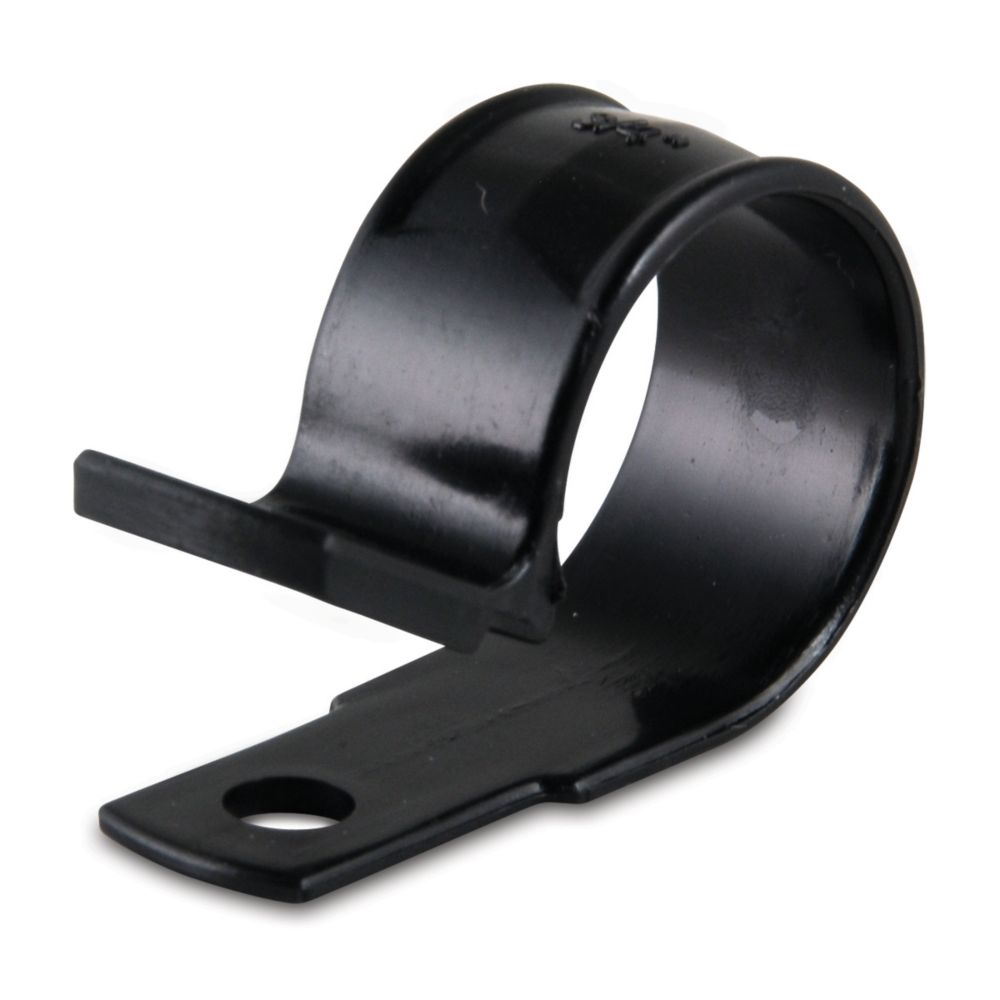 black cable clamps