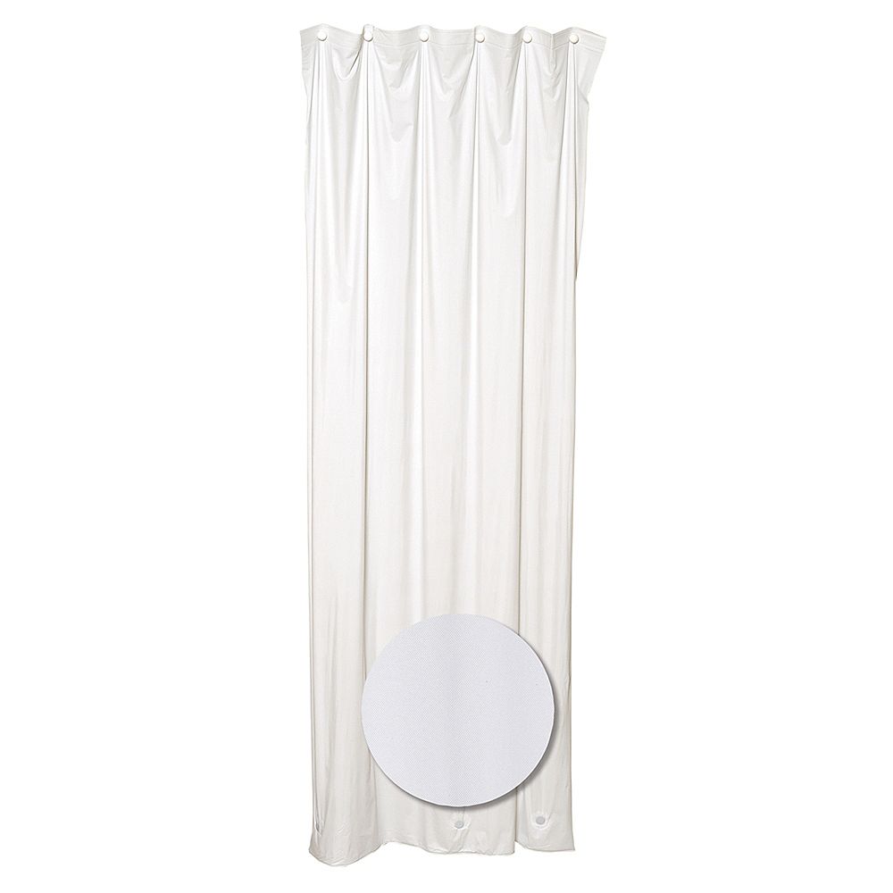 Glacier Bay Shower Stall Liner White, Extra Long Shower Curtain Liner Canada