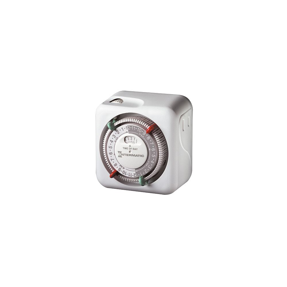 Intermatic PlugIn Lamp & Appliance Timer The Home Depot Canada