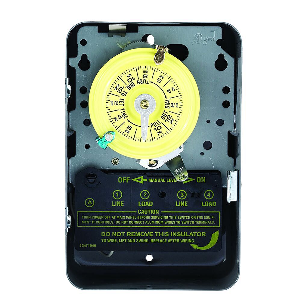 Intermatic Time Switch Dpst 125 Volts The Home Depot Canada
