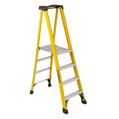 Featherlite fibreglass platform step ladder 4 Feet  grade IA