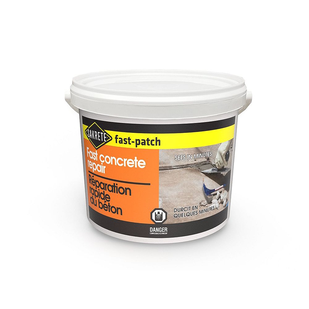 Sakrete Fast Patch 15 Kg The Home Depot Canada Sakrete Fast Patch 15 Kg The Home