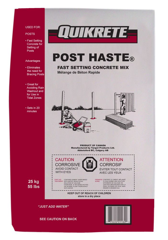 post haste concrete mix