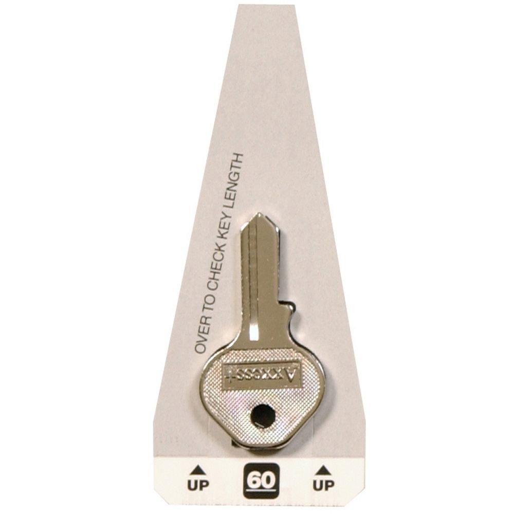The Hillman Group 60 Axxess Key Sargent House Key The Home Depot