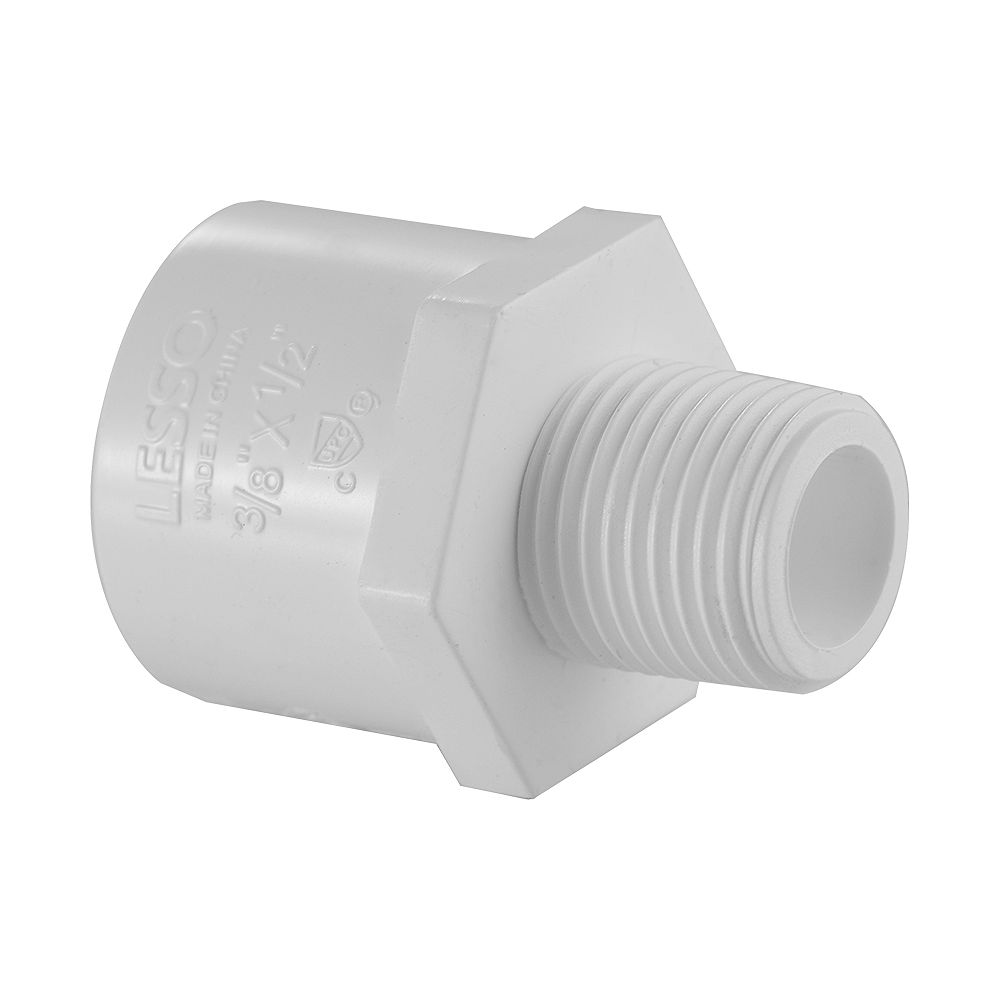 Lesso Male Adapter Pvc Miptxsoc 1 Inch The Home Depot Canada