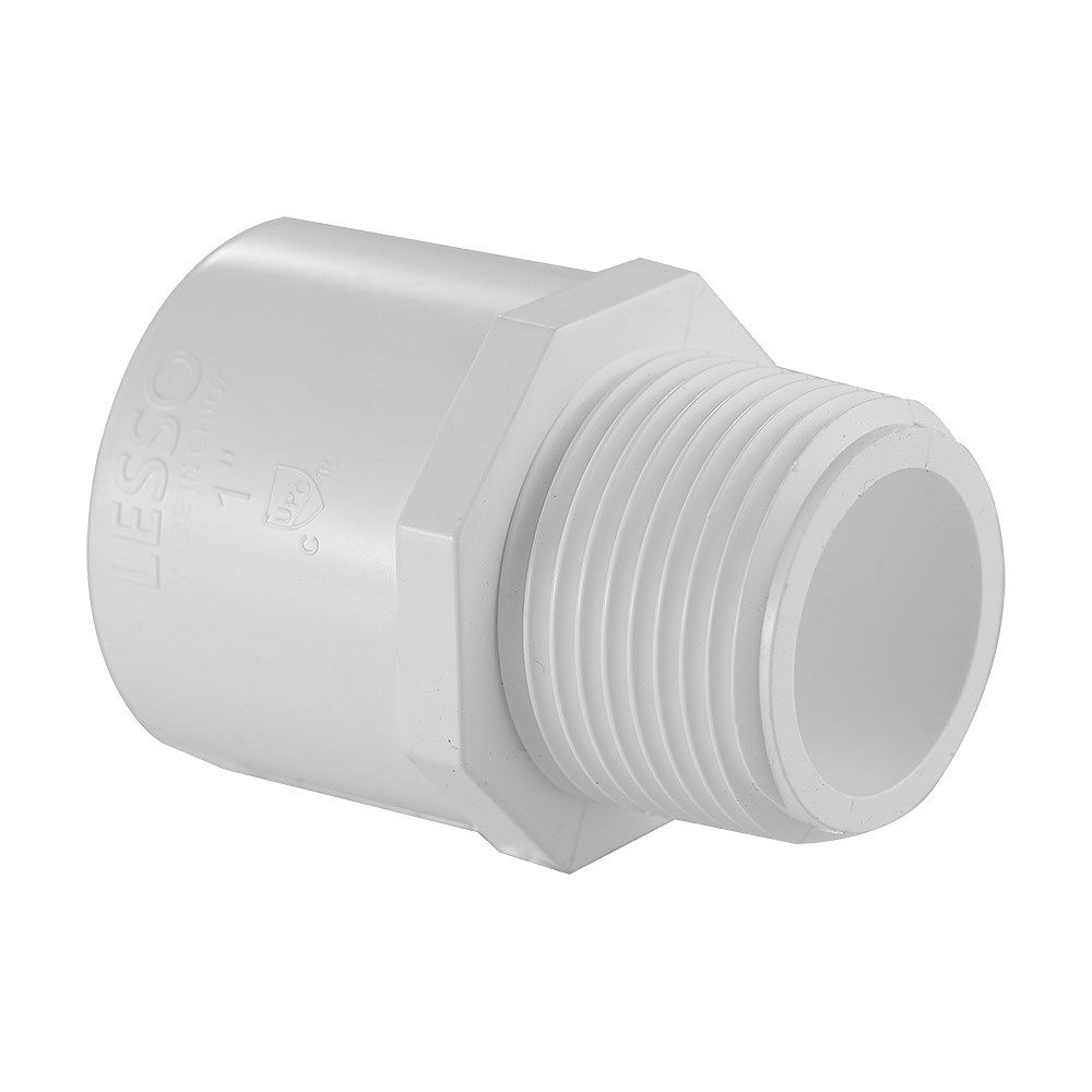 Lesso 3 4 In Pvc Schedule 40 Male Adapter S X M The Home Depot Canada Lesso 3 4 In Pvc Schedule 40 Male Adapter S X M The Home Depot Canada