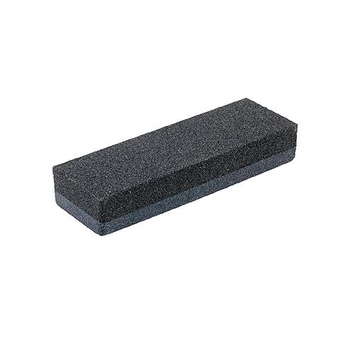 6 In. x 2 In. x 1 In. Black Dual Grit Rubbing Stone