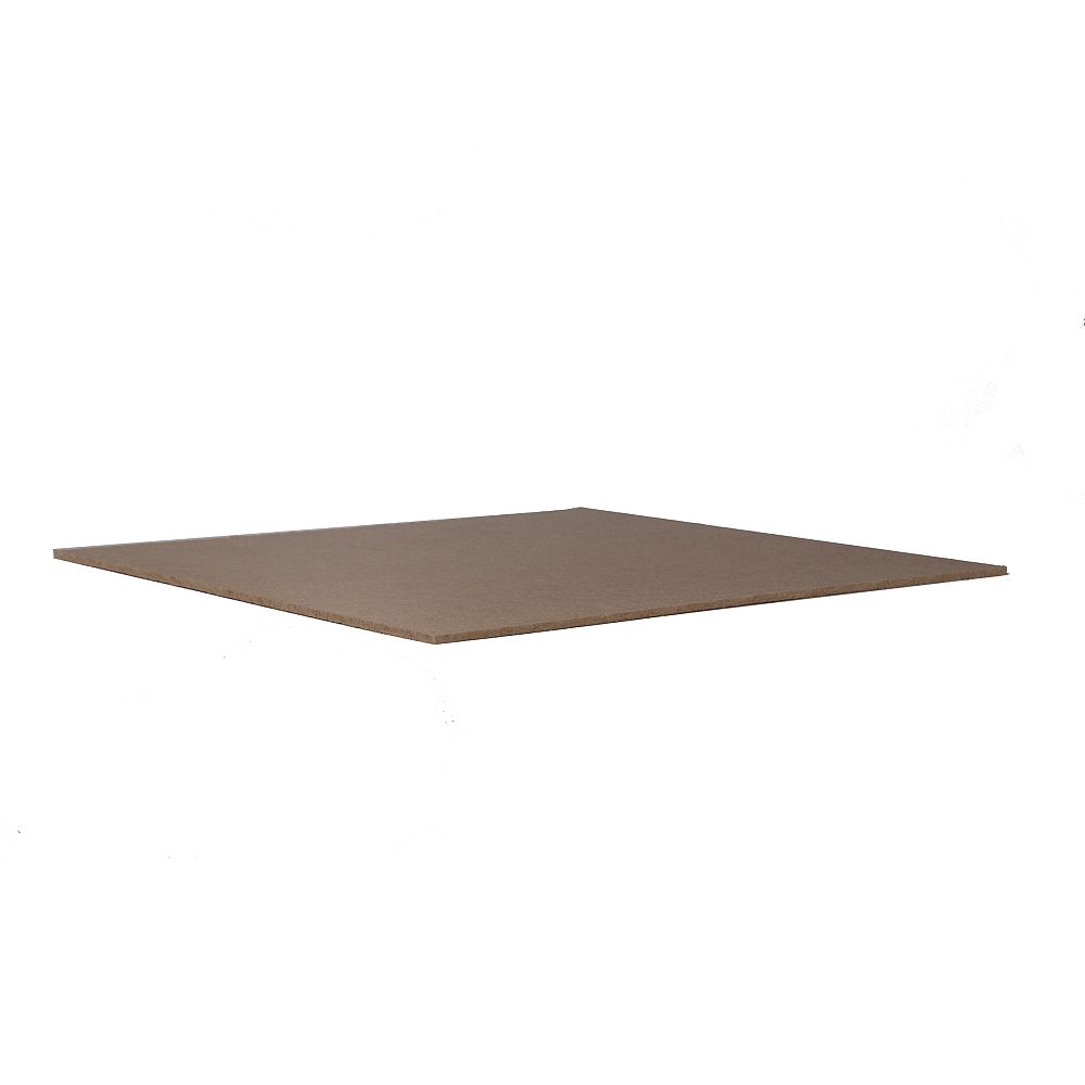 Metrie Standard Hardboard 1/8 x 4 x 8 The Home Depot Canada