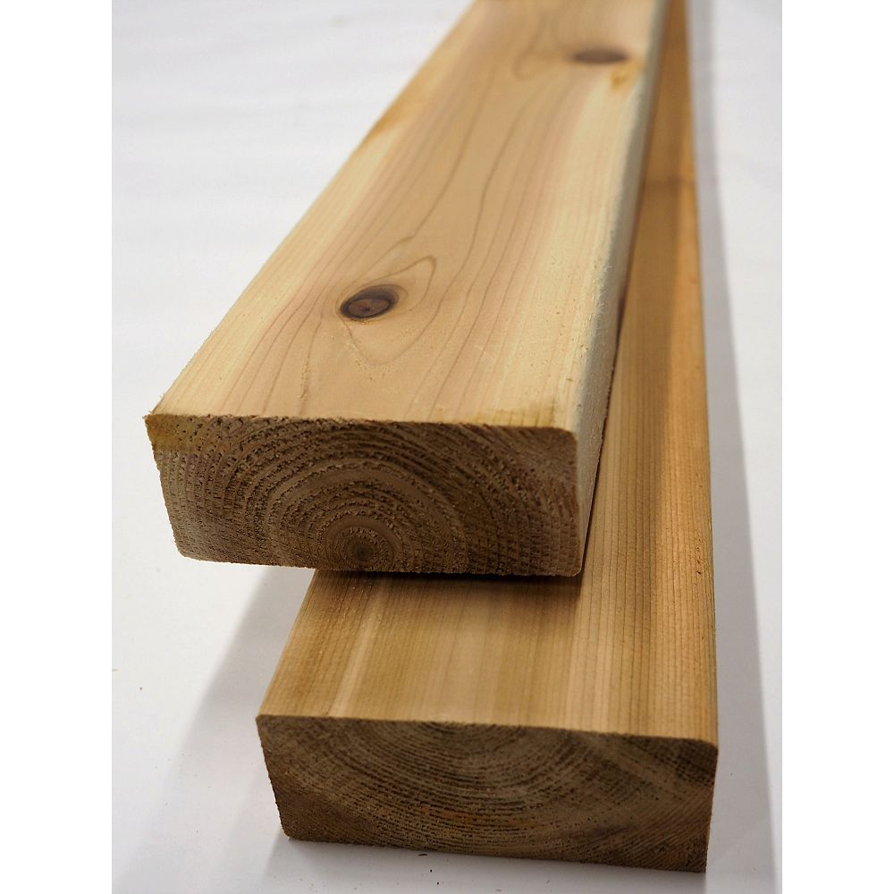 Porcupine Premium 2 Inch X 4 Inch X 8 Ft Western Red Cedar Deck Board The Home Depot Canada Porcupine Premium 2 Inch X 4 Inch X 8 Ft Western Red Cedar Deck Board The Home Depot Canada