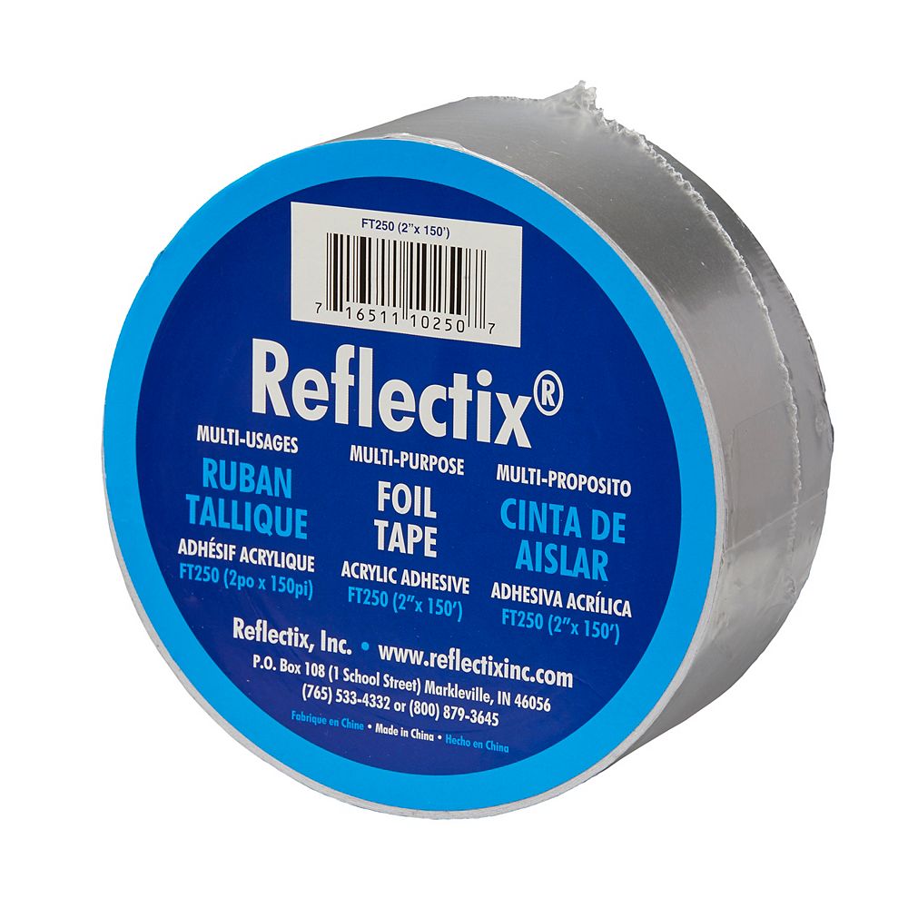Reflectix Foil Tape 2"x150' The Home Depot Canada