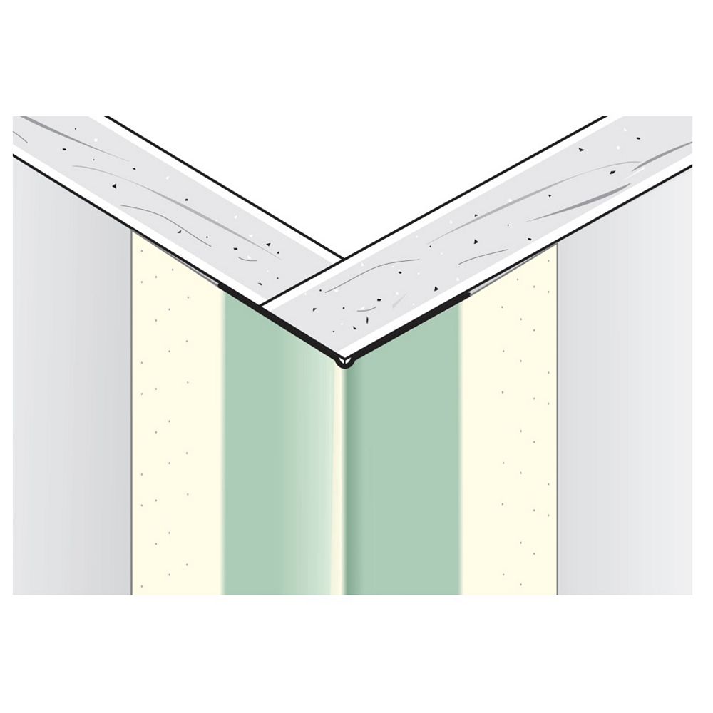 Beadex CGC PaperFaced Metal Outside Corner Bead, B1W 11/16 In. x 11/16