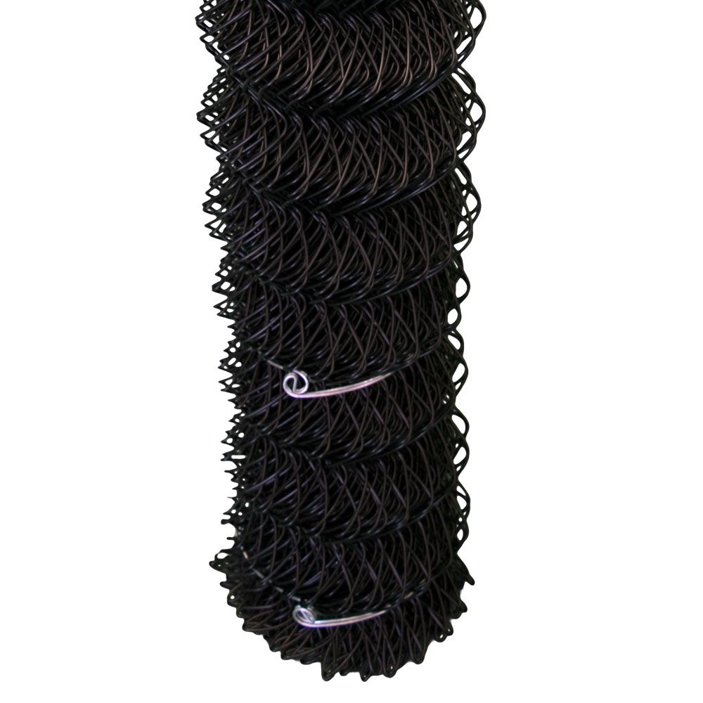 Peak Products Clôture a maille en noir, 2 po x 4 pi x 50 pi Home