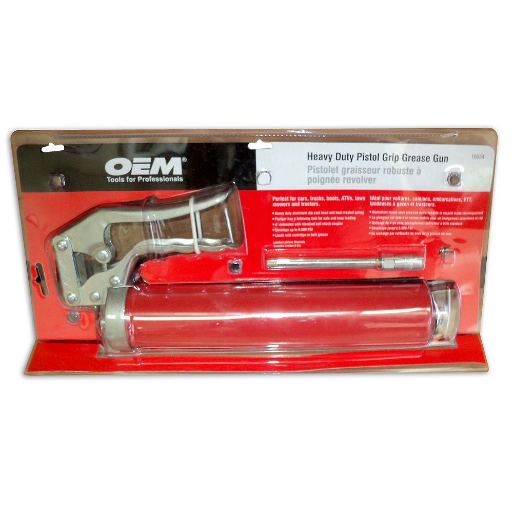 OEM Heavy Duty Pistol Grease Gun The Home Depot Canada