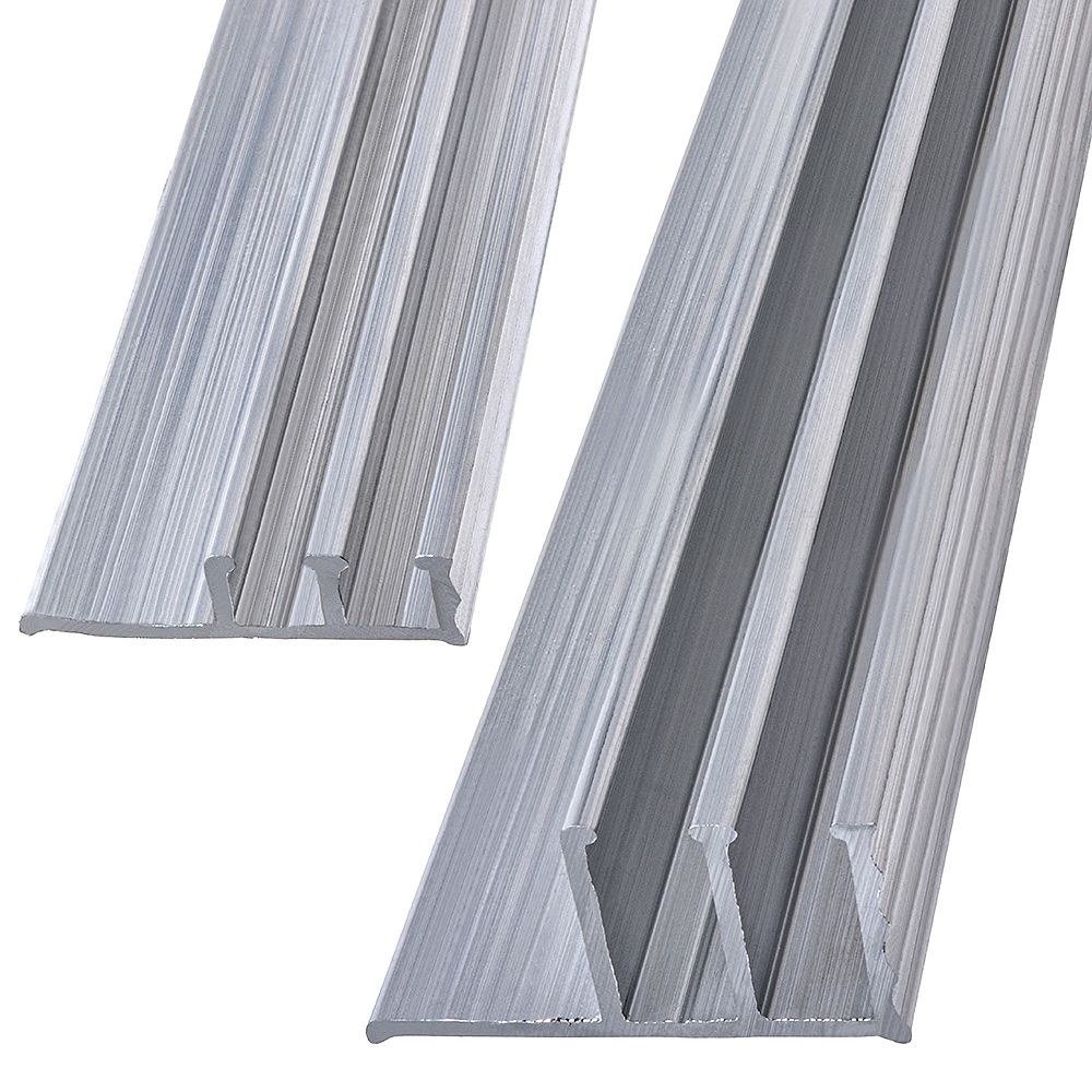 Paulin 1 4 X 48 Inch Aluminum Track Set The Home Depot Canada