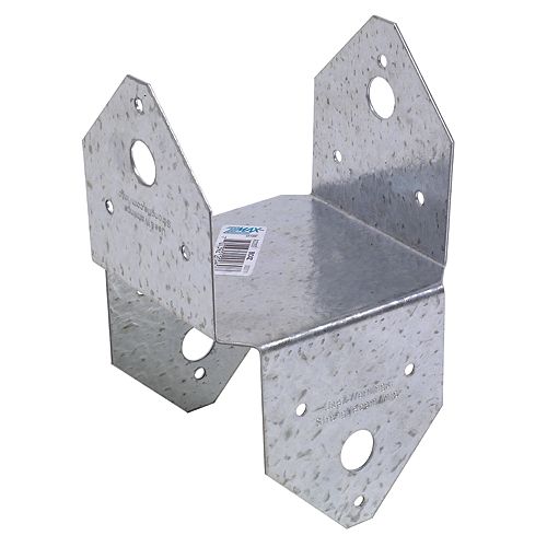 BC ZMAX Galvanized Post Cap for 4x