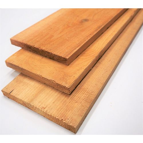 1-inch x 8-inch (Nominal) x 8 ft. #2 Cedar Board