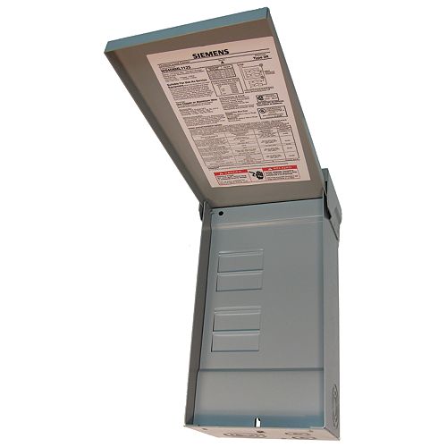 4/8 Circuit 125A 240V Outdoor Loadcentre