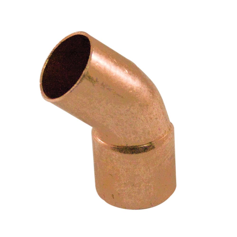 Aqua Dynamic Fitting Copper 45 Degree Street Elbow 1 Inch Fitting To Copper The Home Depot Canada 7621