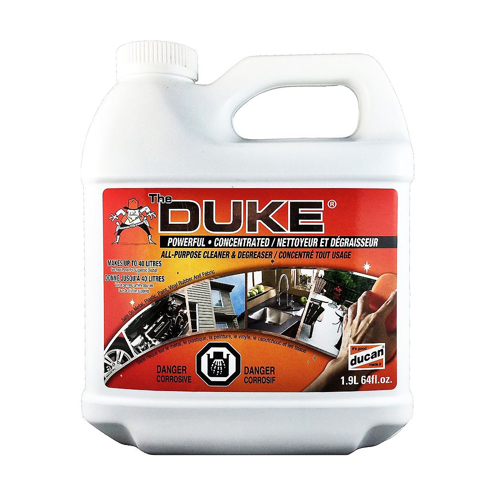 The Duke Cleaner and degreaser,is an all purpose cleaner for decks