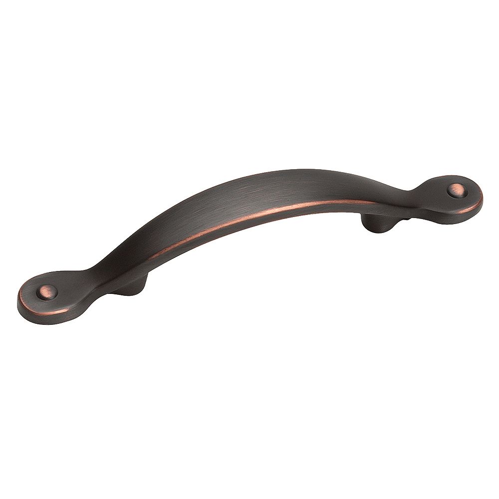 Amerock Inspirations 3inch (76mm) CTC Pull OilRubbed Bronze The