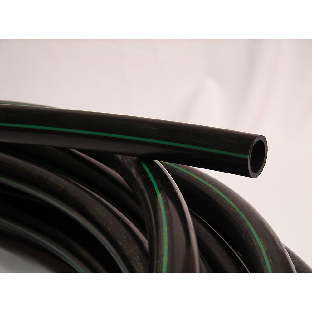 IPEX HomeRite Products POLY PIPE 3/4 inches X 100 ft. 100PSI Green Stripe The Home Depot Canada