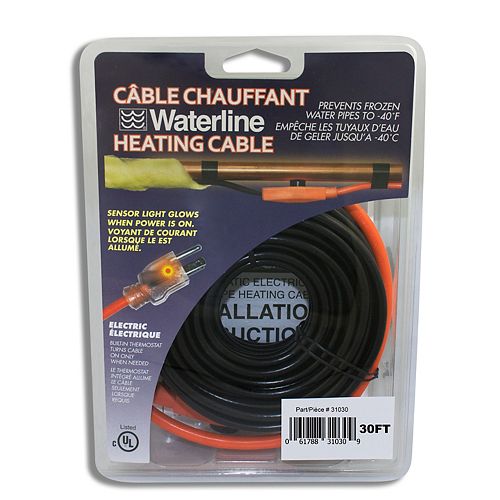 30 ft. Pipe Heating Cable