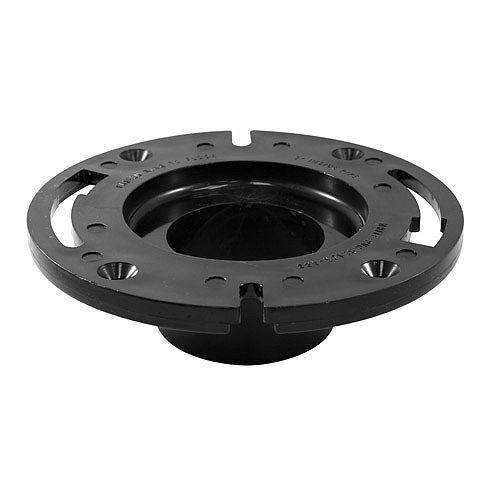 Closet Floor Flange 3 Inch Inside Fit Plastic