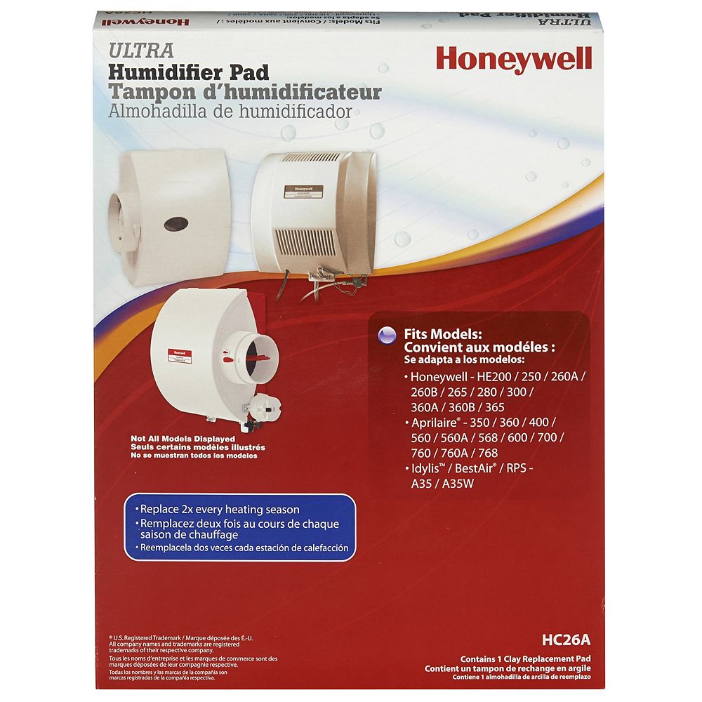 Honeywell Home Whole House Humidifier Pad The Home Depot Canada