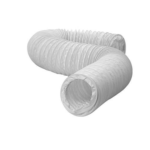 Flexible Vinyl Ducting 4 inch X 20 foot