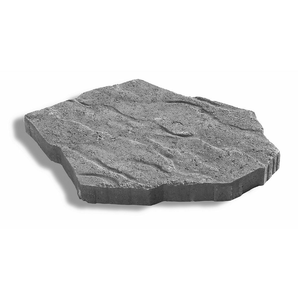 Oldcastle Portage Stepping Stone Shadow Blend | The Home Depot Canada