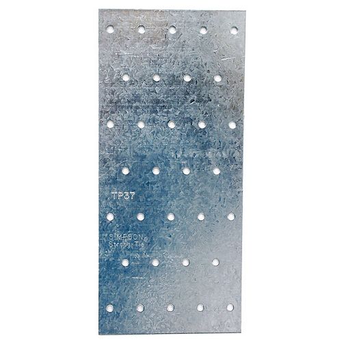 TP 3-1/8 inch x 7 inch 20-Gauge Galvanized Tie Plate