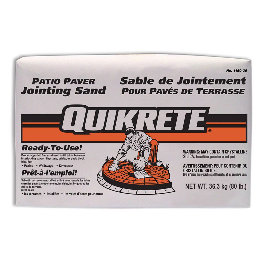 Quikrete Patio Paver Jointing Sand 36kg