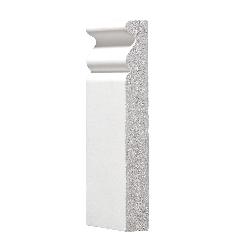 Alexandria Moulding Primed Plinth Block 3/4 In. x 3 In. x 6 In. The Home Depot Canada