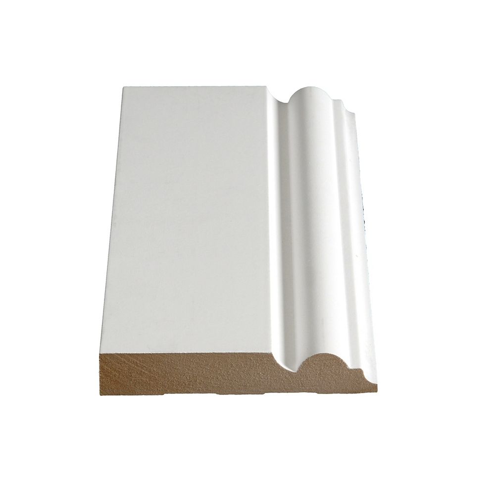 Alexandria Moulding 3 4 inch x 4 1 2 inch Colonial MDF Primed 