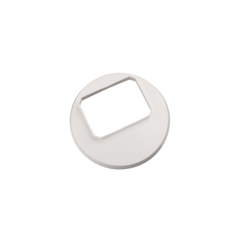 Peak Products 2-inch x 3-inch Vinyl Drain Tile Cover in White | The ...