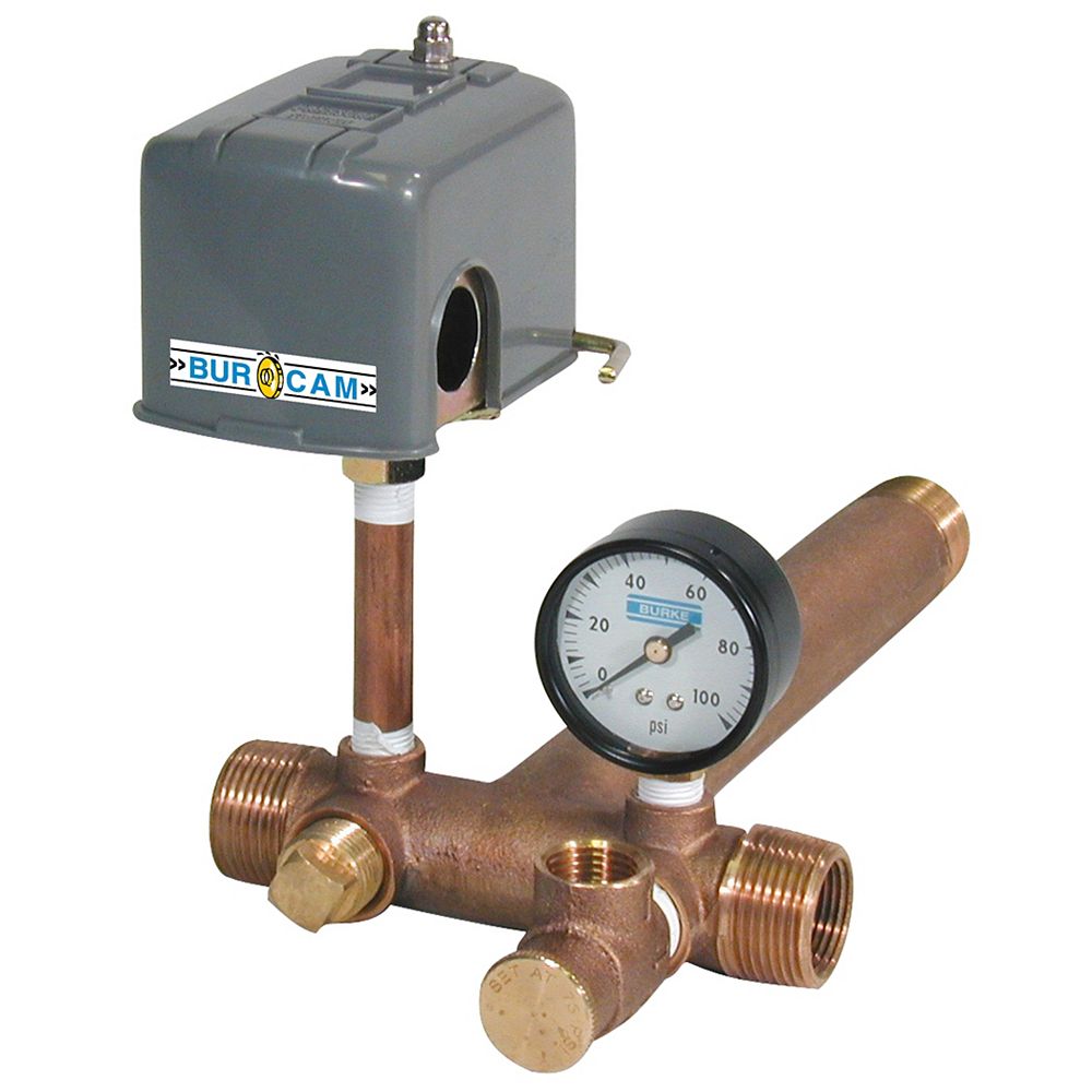 BurCam Pressure Tank Tee Installation Kit The Home Depot Canada