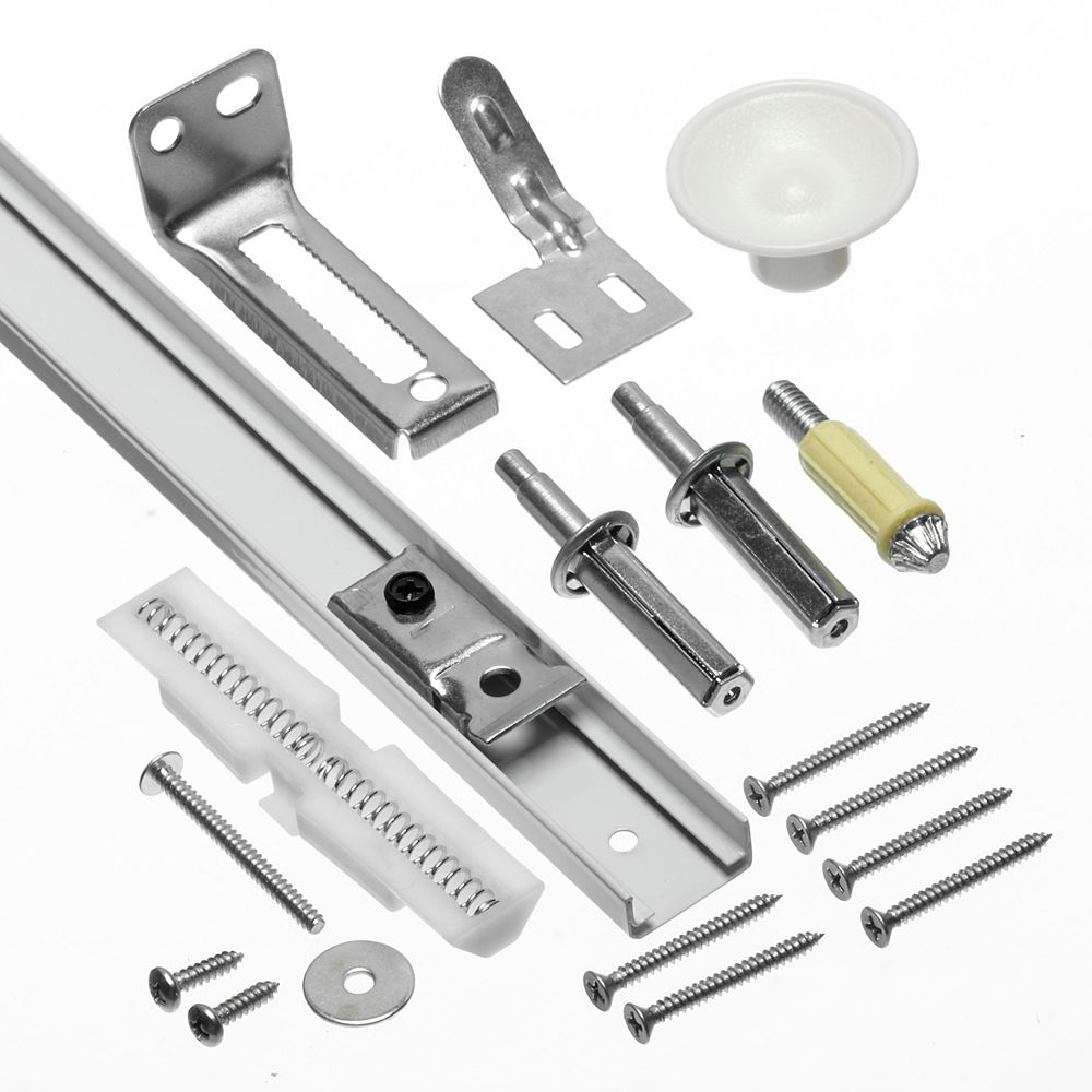 Worksavers 914 Mm 36 Inch Track And Hardware Kit For Bifold Doors The Home Depot Canada Track And Hardware Kit For Bifold Doors, Mirror Closet Door Hardware Parts