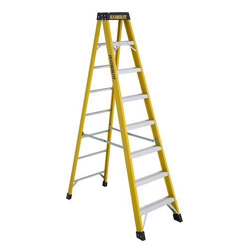 8 ft. Grade A1 Fiberglass Step Ladder