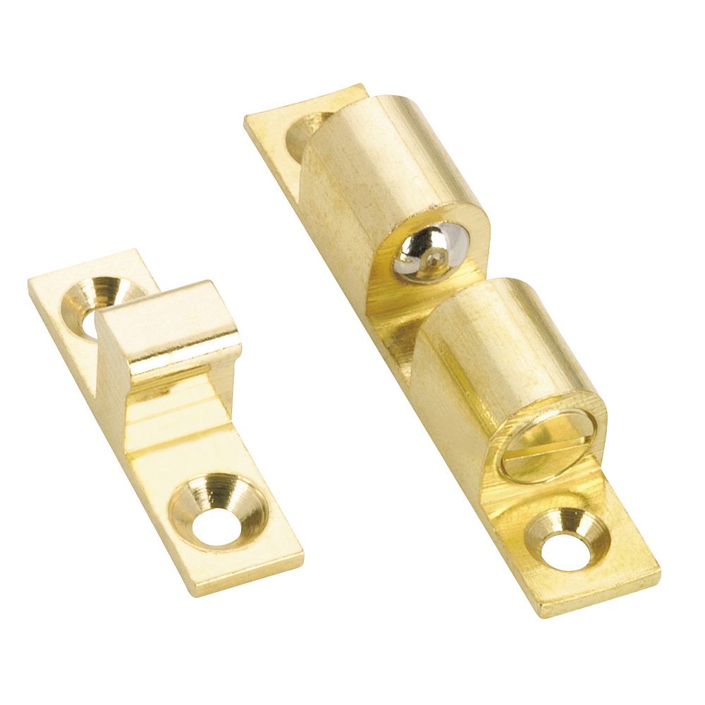 Richelieu 60 mm x 11 mm HeavyDuty Double Ball Latch Brass The Home