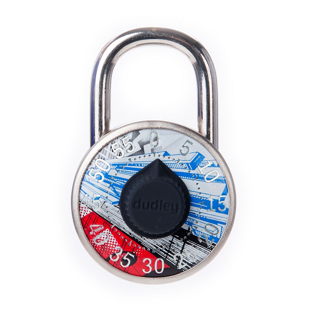 Master Lock Dudley Combination Padlock with Logo (Different pictures on locks, see store f