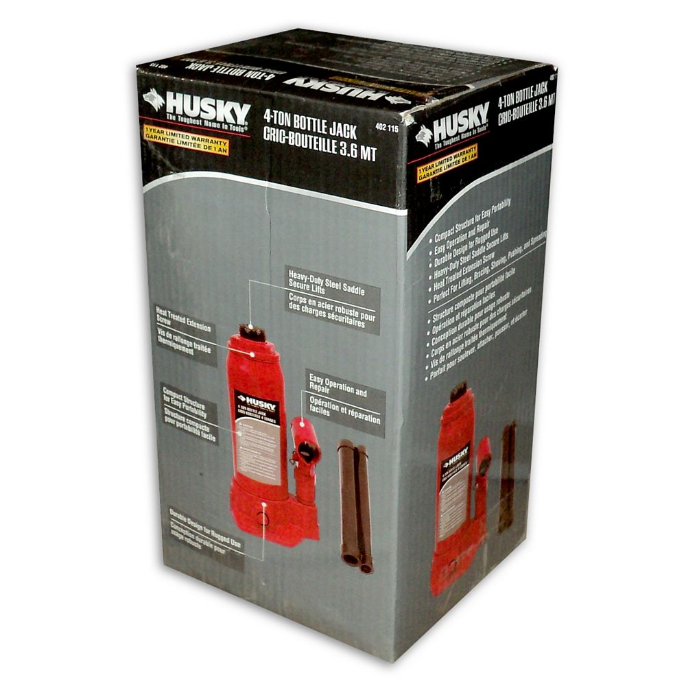Husky 4 ton Bottle Jack The Home Depot Canada