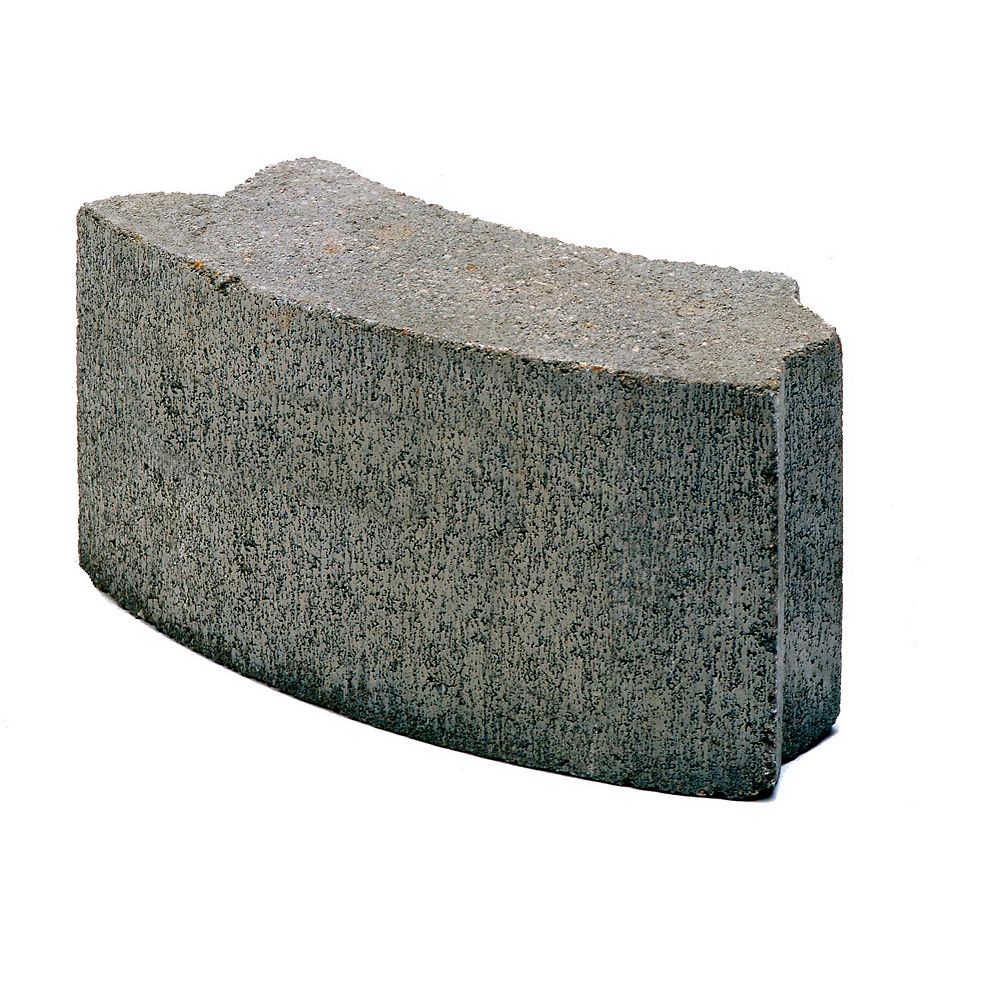 Oldcastle Bbq Block 24 Inch Gray The, Fire Pit Pavers Home Depot