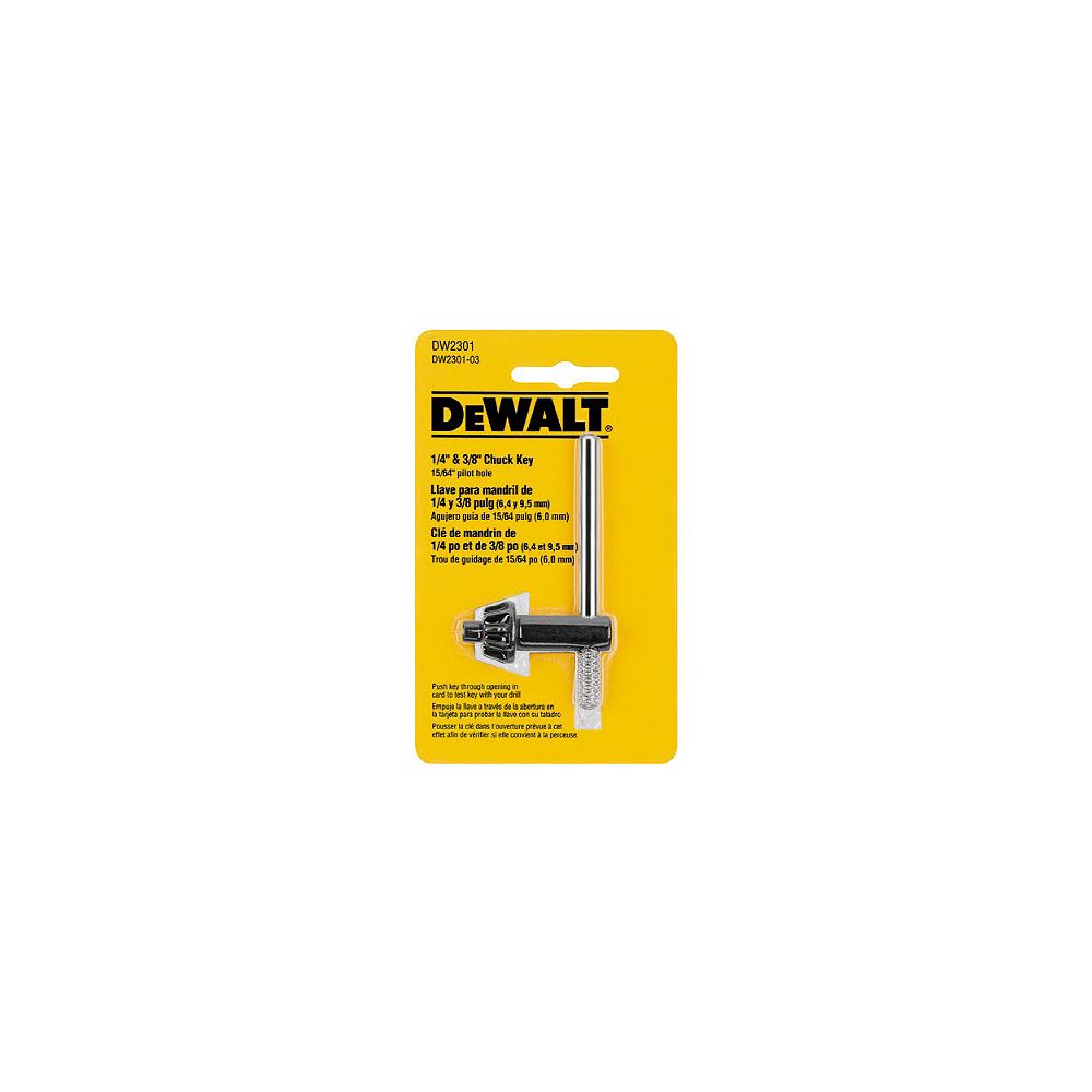DEWALT 3/8 Chuck Key The Home Depot Canada